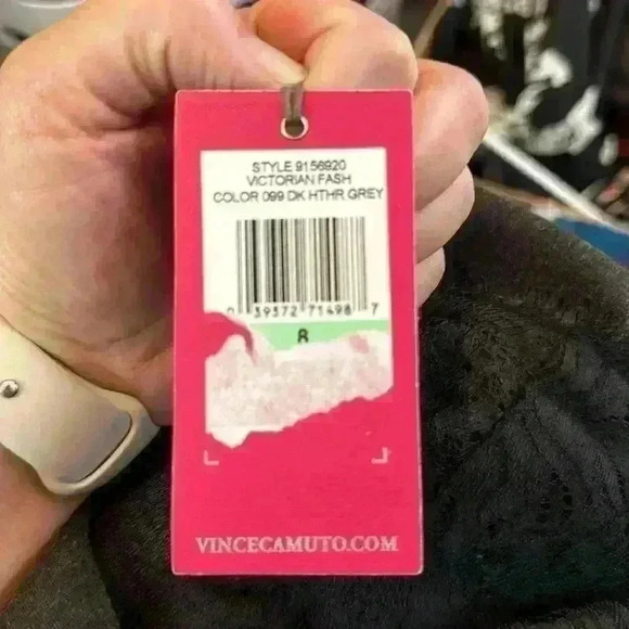 Vince Camuto dress, women’s size 8, dark gray/black NWT - Picture 9 of 9